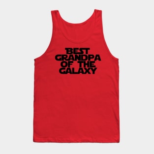 Best Grandpa Of The Galaxy Tank Top